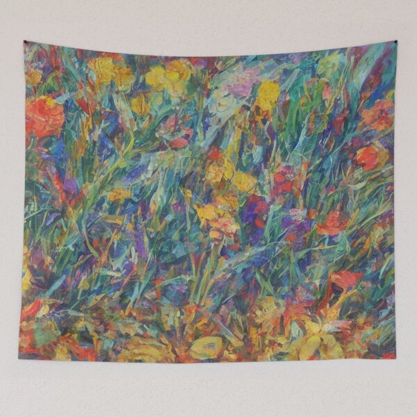 Item preview, Impressionistic Garden designed and sold by calibrit.