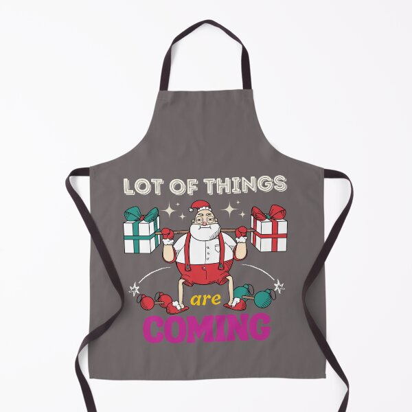 Item preview, lot of thing are coming Christmas Resolution, Santa in the gym resolution designed and sold by dsignstore911.