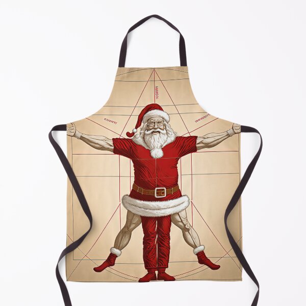 Item preview, Vitruvian Santa Claus designed and sold by KLOIK.