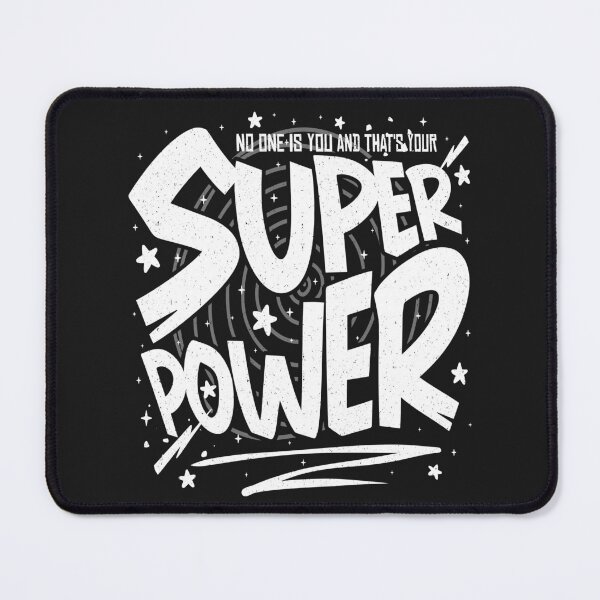 Item preview, No one is You and that's Your Superpower - motivation quote designed and sold by VichallanStudio.