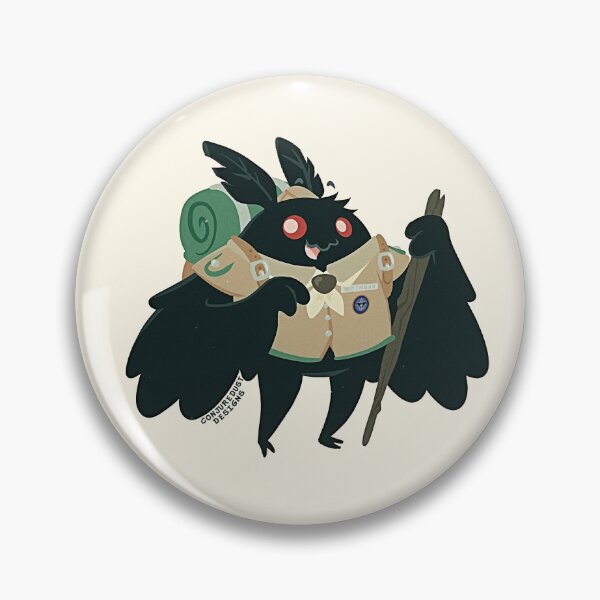 Item preview, Mothman Scout designed and sold by ConjureDust Designs.