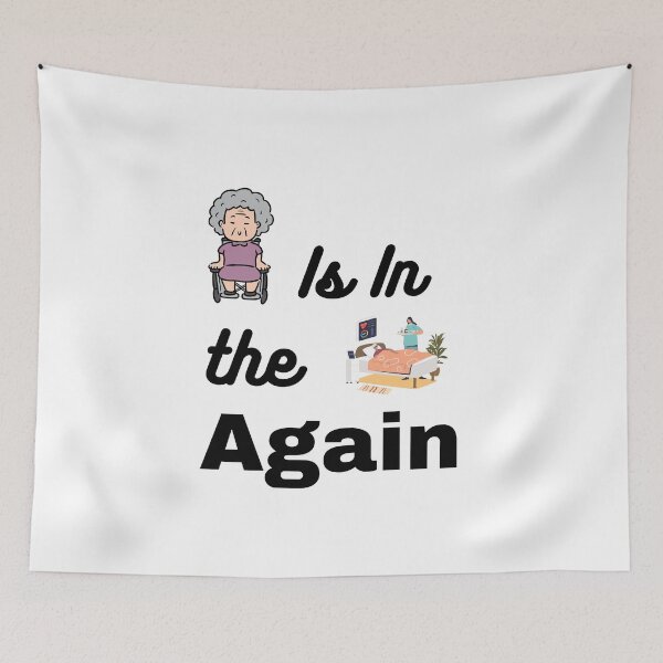 Item preview, Grandma Is In The Hospital Again T-shurt classic designed and sold by chaousari98 ⭐️⭐️⭐️⭐️⭐️.
