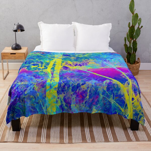 Item preview, Trees By The Lake Abstract art work designed and sold by EdwardMonet.
