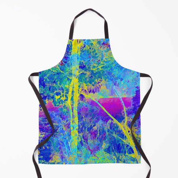 Item preview, Trees By The Lake Abstract art work designed and sold by EdwardMonet.
