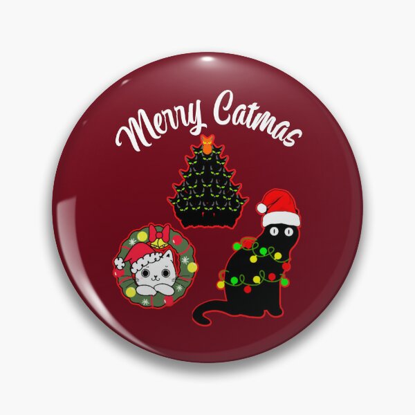 Item preview, Black Cat Wrapped In Christmas Lights  designed and sold by WoodburyLake.