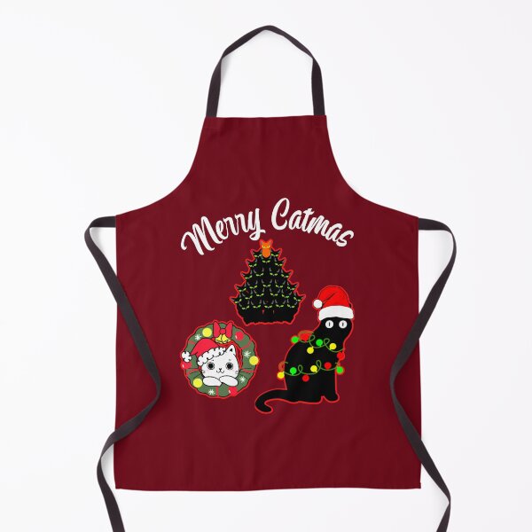 Item preview, Black Cat Wrapped In Christmas Lights designed and sold by WoodburyLake.