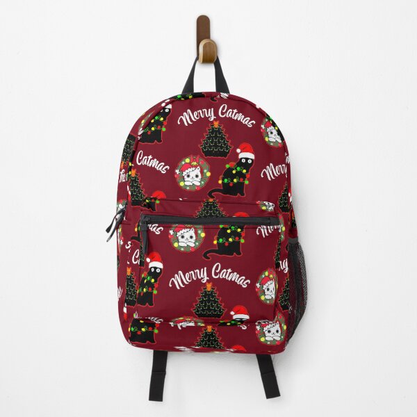 Item preview, Black Cat Wrapped In Christmas Lights designed and sold by WoodburyLake.