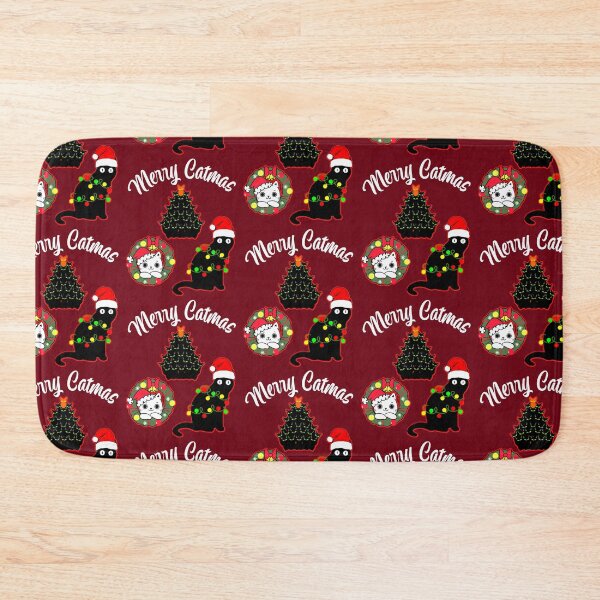 Item preview, Black Cat Wrapped In Christmas Lights  designed and sold by WoodburyLake.