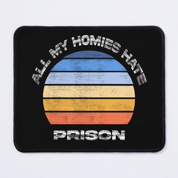 Item preview, All my homies hate prison cool retro sunset designed and sold by Ach B.