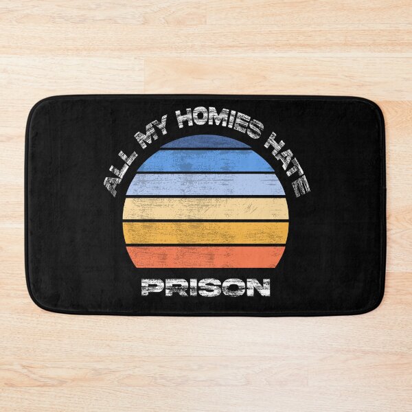 Item preview, All my homies hate prison cool retro sunset designed and sold by Ach B.