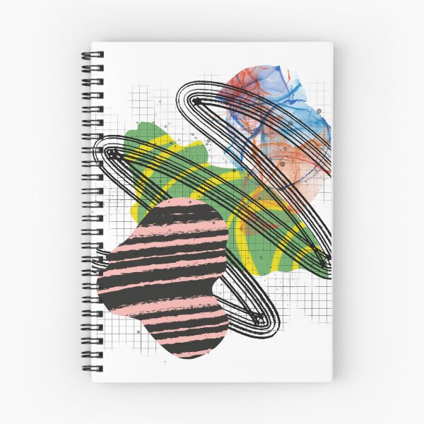 Item preview, A little bit of everything! - Abstract multi textured mixed media collage designed and sold by Printpix.