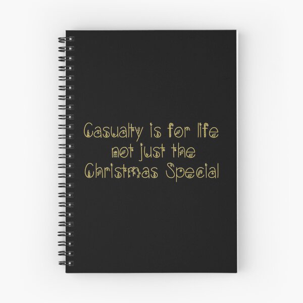 Item preview, Casualty is for Life not just the Christmas Special designed and sold by holbytv.