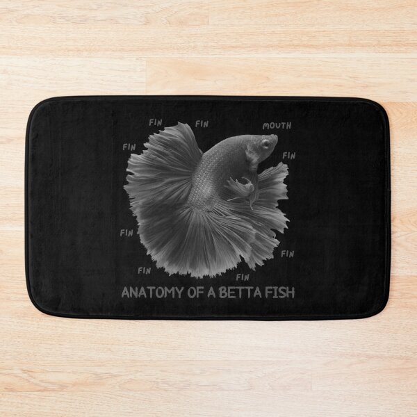 Item preview, Anatomy of a Betta Fish With Funny Labels designed and sold by st0n0ga.