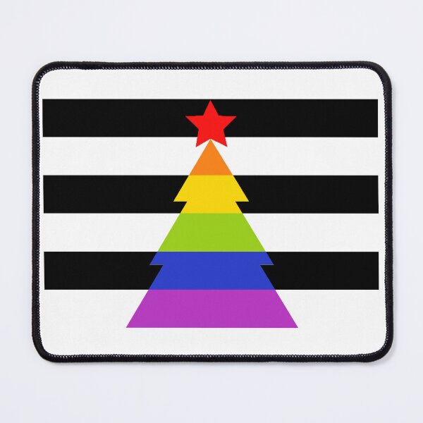 Item preview, STRAIGHT ALLY CHRISTMAS FLAG designed and sold by Festive Feminist.