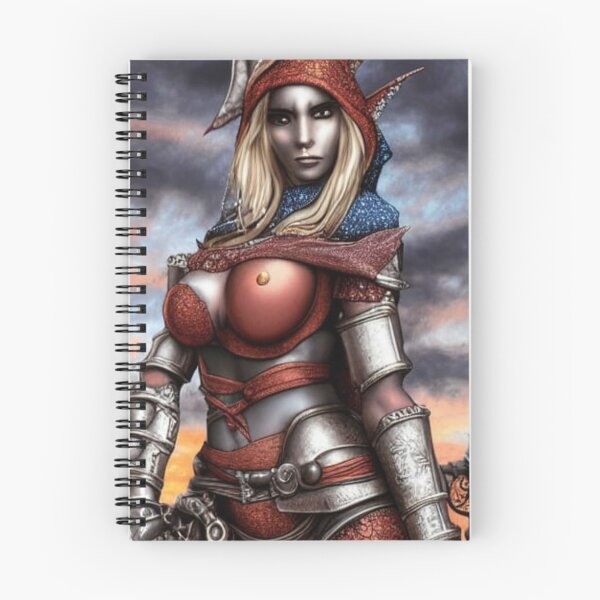 Item preview, Warrior elf in red  designed and sold by dwhowe.