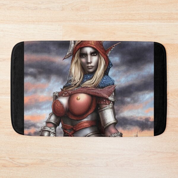 Item preview, Warrior elf in red  designed and sold by dwhowe.