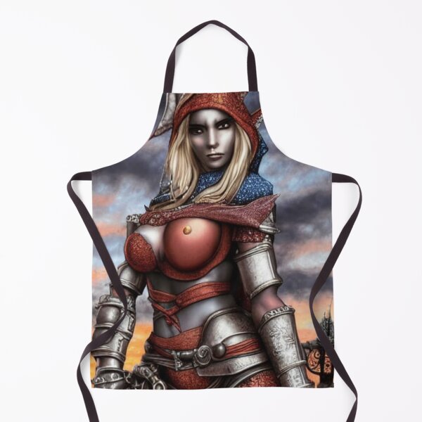 Item preview, Warrior elf in red designed and sold by dwhowe.