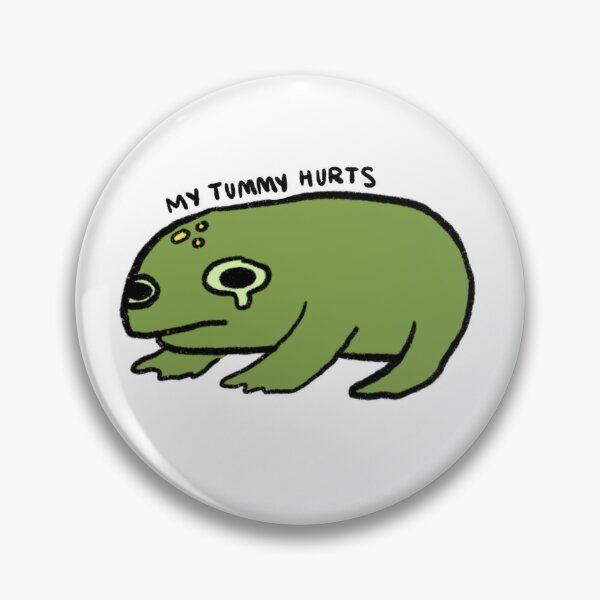 Gesturing Frog Pin – hypertagz