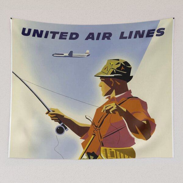 Item preview, Colorado - Vintage Travel - United Airlines designed and sold by Culturio.