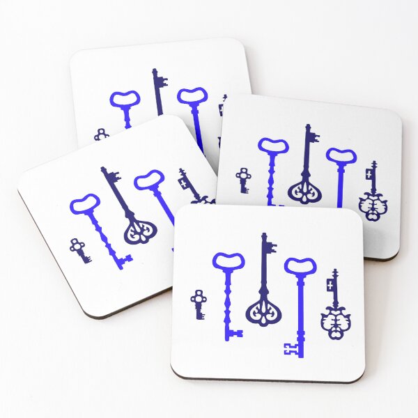 Item preview, Victorian Indigo Keys designed and sold by XOOXOO.