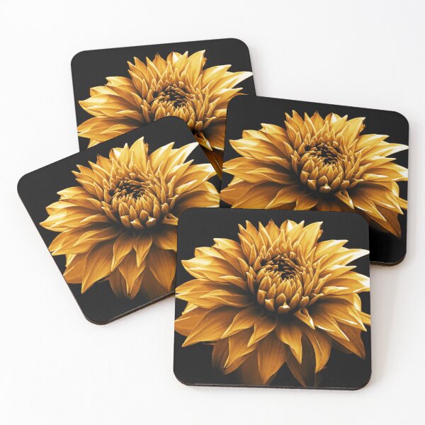 Item preview, Gold Dahlia  designed and sold by silviasunflower.