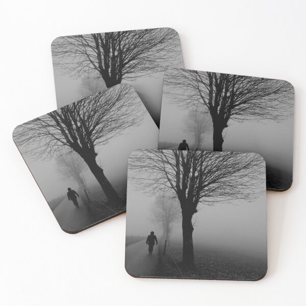 Item preview, tree and person in the fog designed and sold by Chigurena.
