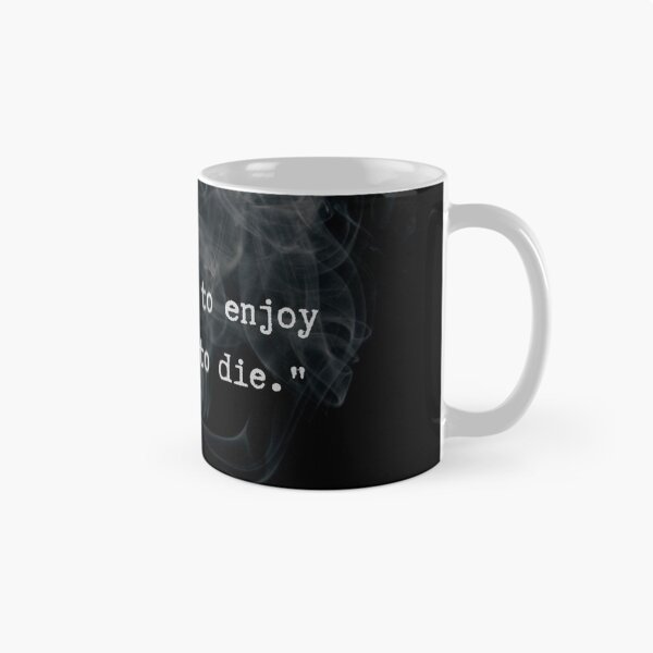 Item preview, Y'all smoke to enjoy it. I smoke to die - Looking for Alaska quote with a smoke background designed and sold by BumbleVee ☀️.