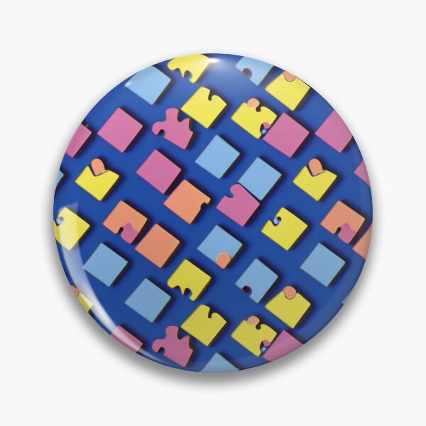 Item preview, Colorful Puzzle Tiled designed and sold by Hiimtrace.