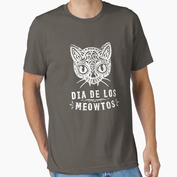 Item preview, Dia De Los Meowtos - Cat Sugar Skull - Day Of The Dead Festival designed and sold by SteamerTees.