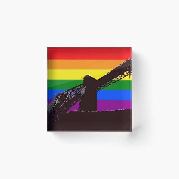 Item preview, The Rainbow Forth Rail Bridge designed and sold by Jan Palmer.