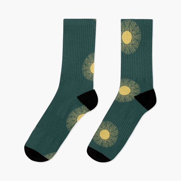 Item preview, Bright shining sun with teal background designed and sold by Malva-and-Co.