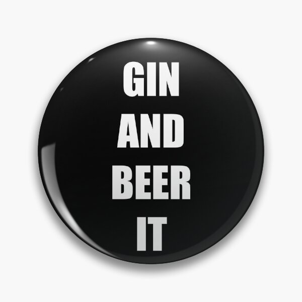 Artikelvorschau, GIN AND BEER IT entworfen und verkauft von DMcK Designs.
