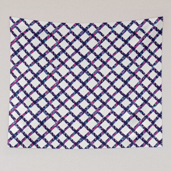 Item preview, Striped Colorful Tiled designed and sold by Hiimtrace.