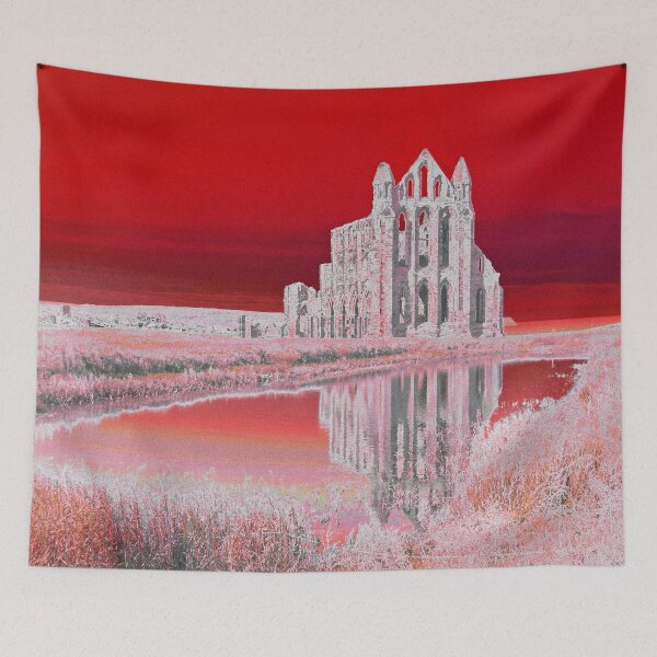 Item preview, Whitby Abbey (Red) designed and sold by Jan Palmer.