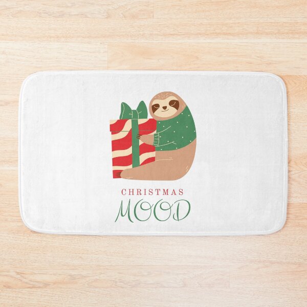 Item preview, Christmas Sloth with gift designed and sold by OwnDesignOnline.