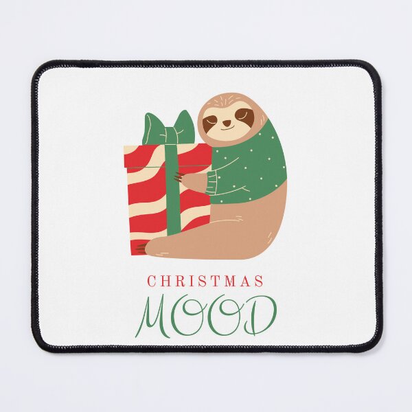 Item preview, Christmas Sloth with gift designed and sold by OwnDesignOnline.