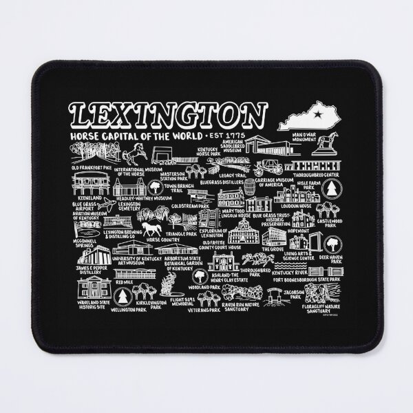 Item preview, Lexington Map Art designed and sold by fiberandgloss.