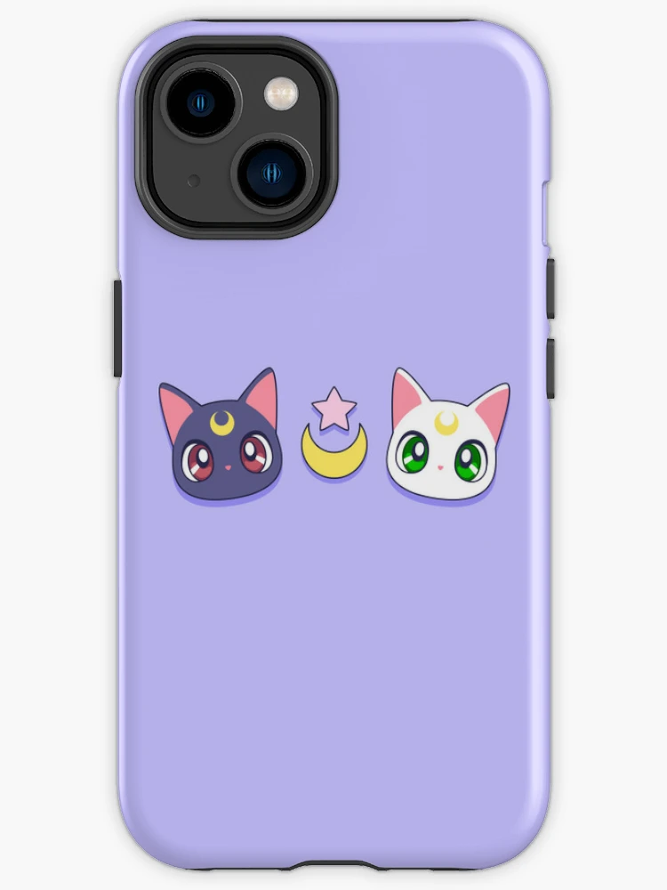 Anime Kawaii Chibi Cute Cats Luna Artemis Moon Princess iPhone