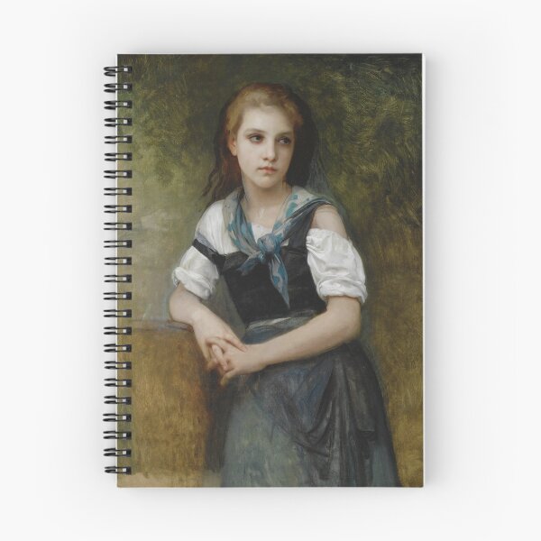 Item preview, A Study for The Secret | William Bouguereau | 1873 French Art designed and sold by CJET.