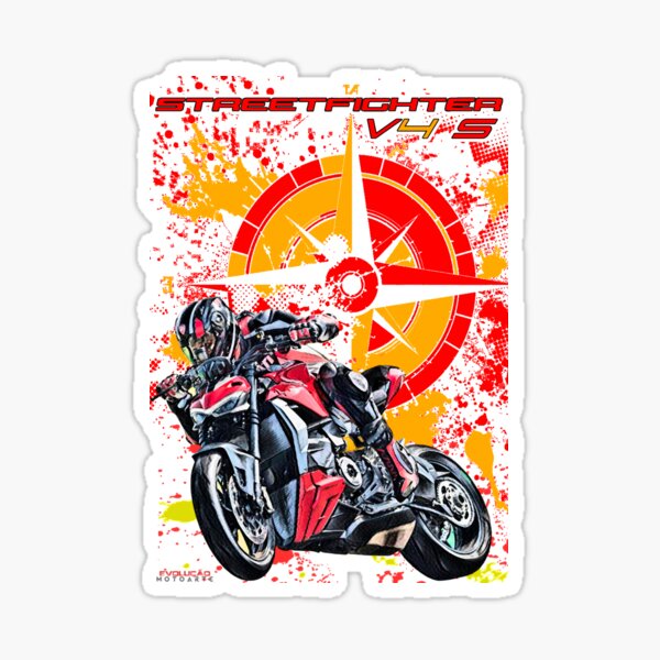 Stickers Kit Tricolor - Ducati Streetfighter