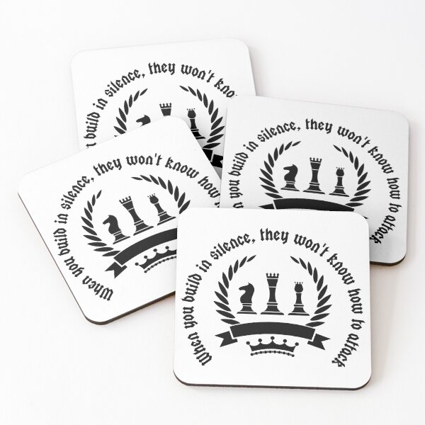 Item preview, WHEN YOU BUILD IN SILENCE, THEY WON'T KNOW HOW TO ATTACK-SAGFABULOUS designed and sold by SagFabulous.