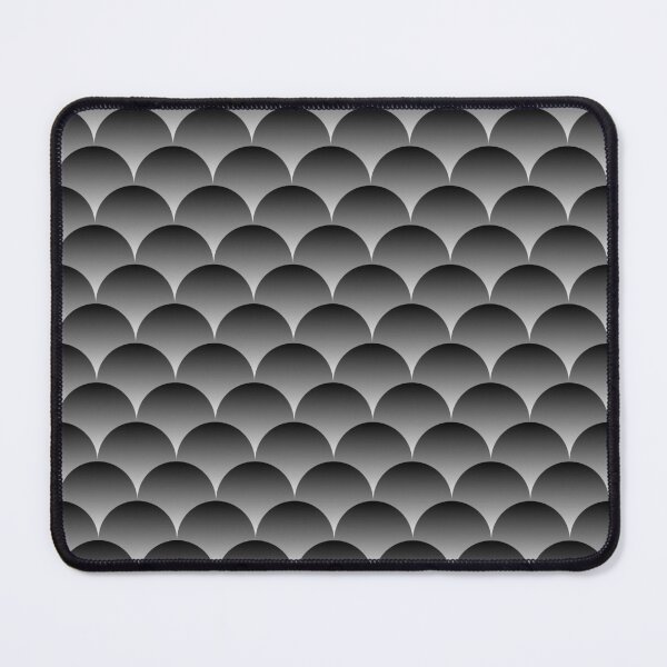 Item preview, Black & White Gradient Scallops designed and sold by michelleburt.