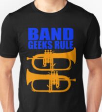 BAND GEEKS RULE-FLUGELHORN Unisex T-Shirt