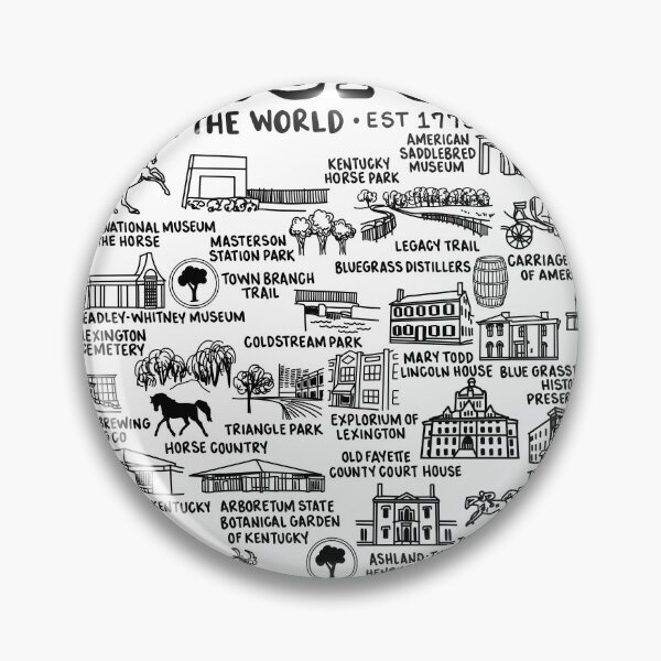 Item preview, Lexington Map Art designed and sold by fiberandgloss.