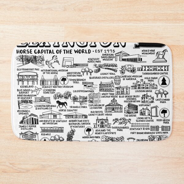 Item preview, Lexington Map Art designed and sold by fiberandgloss.