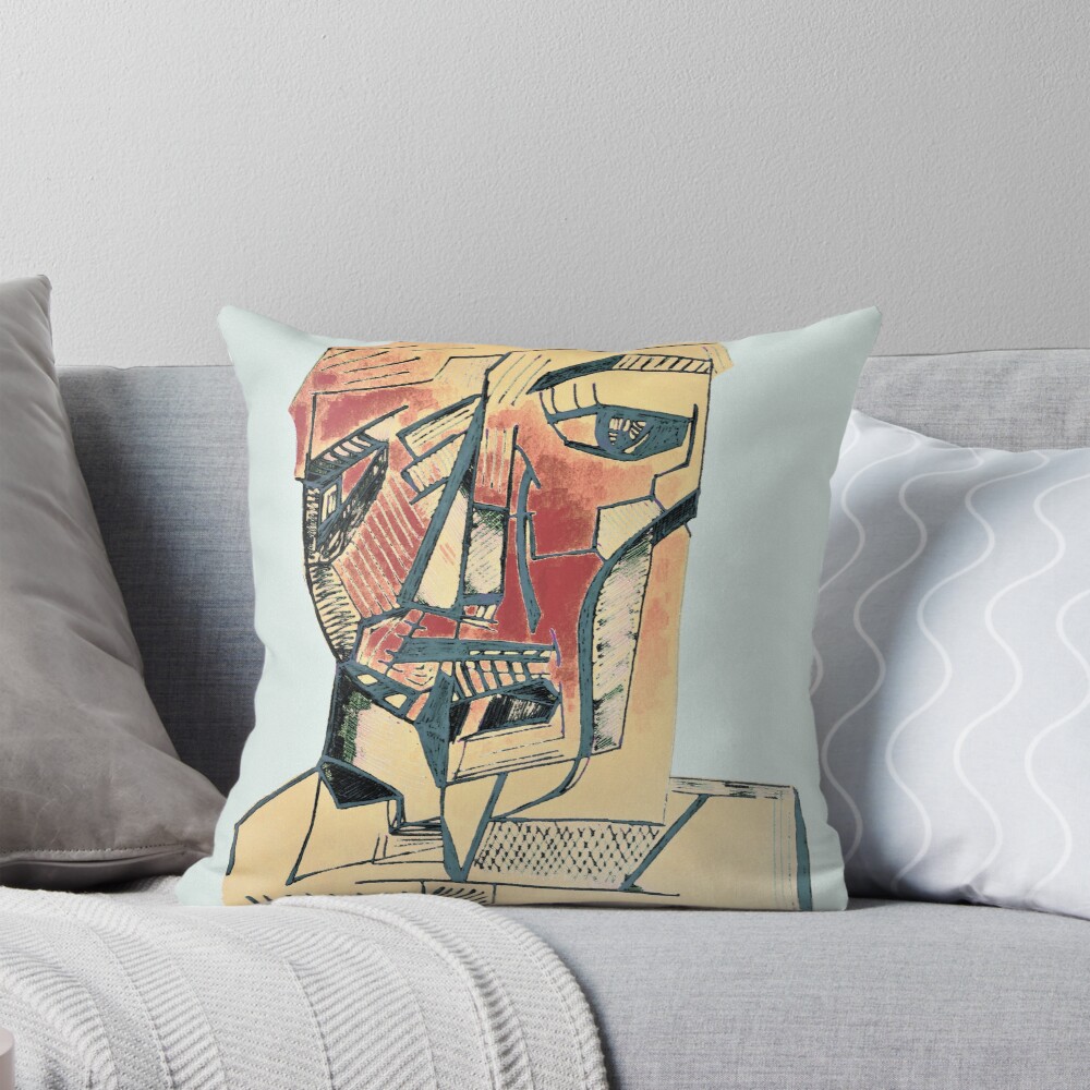 Item preview, Throw Pillow designed and sold by YannisZART.