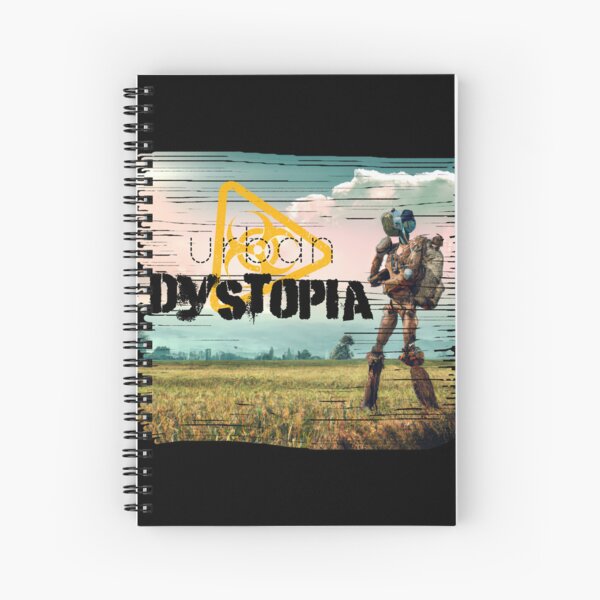 Item preview, post apocalyptical  robot dystopian future dystopian fiction dystopian world urban dystopia toxic biohazard symbol designed and sold by Dreamakerstudio.