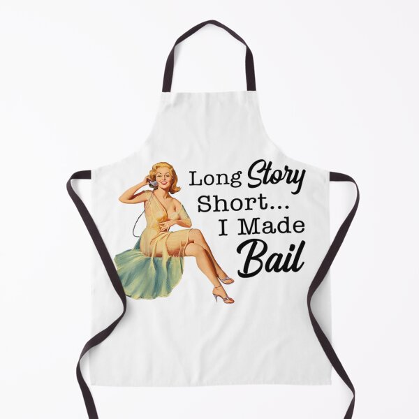 Item preview, Long Story Short I Made Bail - Womens Long Story Short - I Made Bail - Long Story Short I Made Bail Sticker designed and sold by foundithere23.