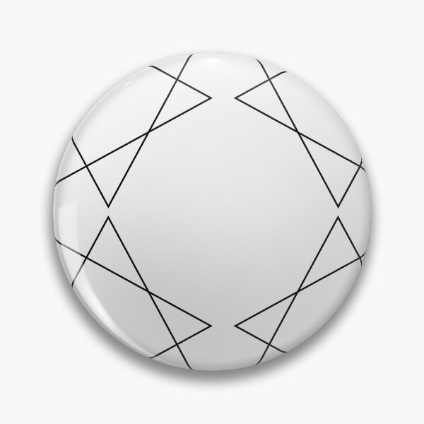 Item preview, Geometric Triangles Art Deco black designed and sold by WilliamsGFX.