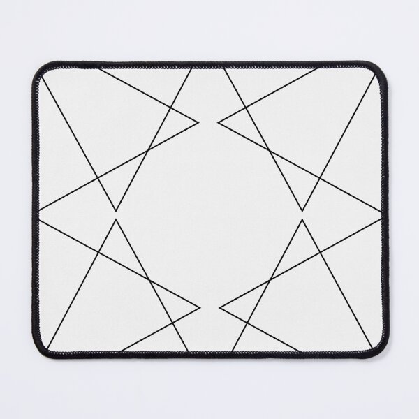 Item preview, Geometric Triangles Art Deco black designed and sold by WilliamsGFX.